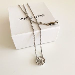 Dyrberg Kern Swarovski Pendant Necklace